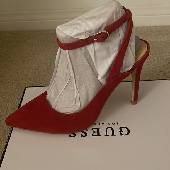 Guess Cilea Ankle Strap Heels - Picture 3 of 5